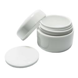 Gel Dose 15ml Tiegel leer doppelwandig Cremedose Selbstabfüller