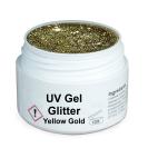 GS-Nails Glitter Yellow Gold UV Gel  5ml MADE IN GERMANY  E1