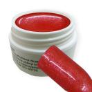 UV Farbgel Metallic Rot Orange  5ml 