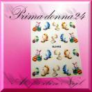 Nail Tattoos 073 Sticker Water Ostern Hase Eier