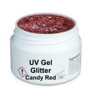 GS-Nails Glitter Candy Red UV Gel  5ml MADE IN GERMANY  E0