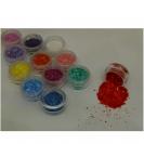 12 Dosen Glamour Glitter Pailettenmix Flitter Glitzer Nail Art