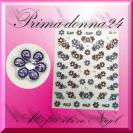 Nail Tattoos 085 Tattoo Sticker Blten Farbig 