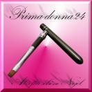 Gel-Pinsel Gr.4 mit Metall Hlle fr Naildesign (Schwarz)