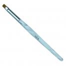 Gel-Pinsel Gr.6 Marmoriert Wei UV-Gel Profipinsel