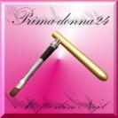Gel-Pinsel Gr.4 mit Metall Hlle fr Naildesign (Gold)